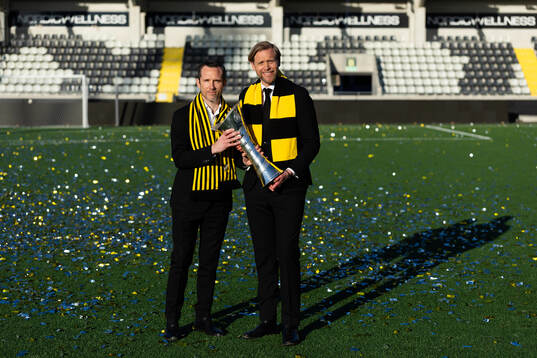 Head of sports Martin Ericsson and CEO Marcus Jodin of