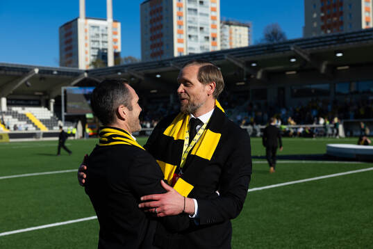 Head of sports Martin Ericsson and CEO Marcus Jodin of