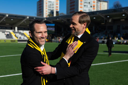 Head of sports Martin Ericsson and CEO Marcus Jodin of