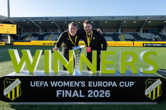 Content producers Mathias Gerlach and Jonatan Larsson of