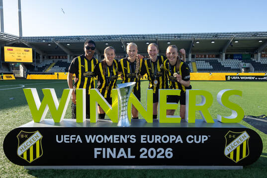 Halimatu Ayinde, Aivi Luik, Lisa Löwing, Emma Östlund and