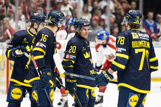 Anton Frondell, André Petersson and Sascha Boumedienne of