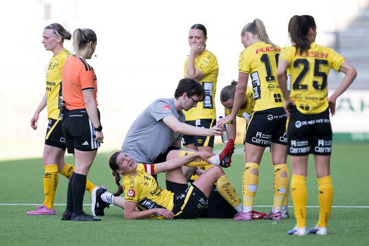 Elfsborgs Tove Lorén får vård