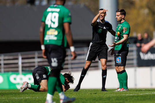 Domare Farouk Nehdi och Varbergs Erion Sadiku