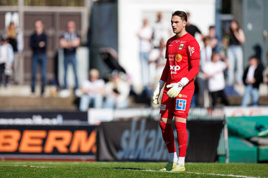 Varbergs målvakt Oscar Ekman