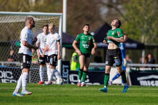 Varbergs Oliver Brynéus deppar