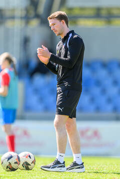 Helsingborgs tränare Kristoffer Schönbeck