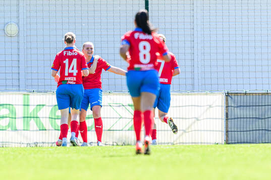 Helsingborgs Ebba Berg jublar