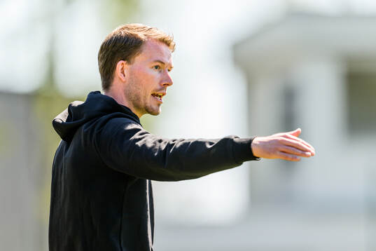 Helsingborgs tränare Kristoffer Schönbeck