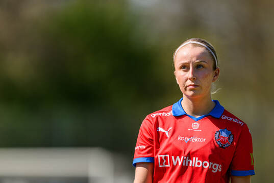 Helsingborgs Ebba Berg deppar