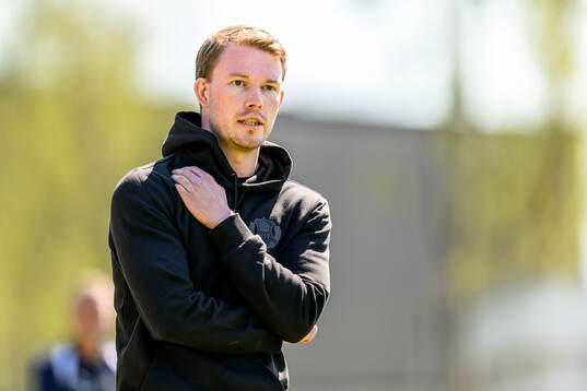 Helsingborgs tränare Kristoffer Schönbeck