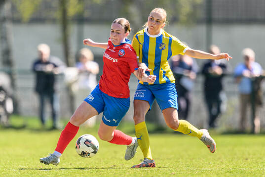 Helsingborgs Mathilde Vangsgaard och Eskilsminnes Julia