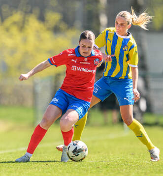 Helsingborgs Mathilde Vangsgaard och Eskilsminnes Julia