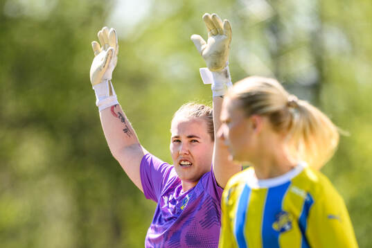 Eskilsminnes målvakt Matilda Waldt