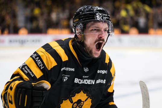 Skellefteås Oliver Okuliar jublar