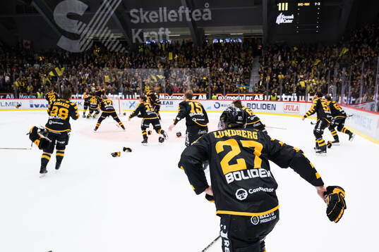 Skellefteås Martin Lundberg jublar