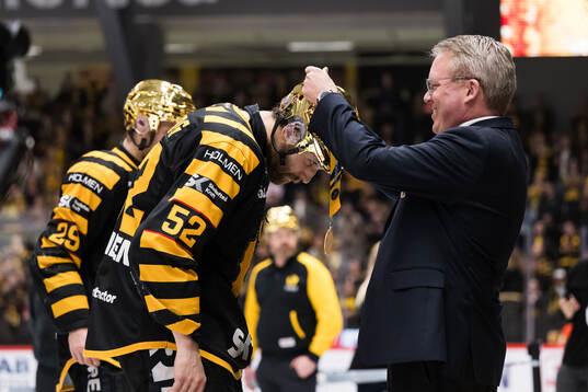 Skellefteås Arvid Lundberg och Anders Larsson, ordförande