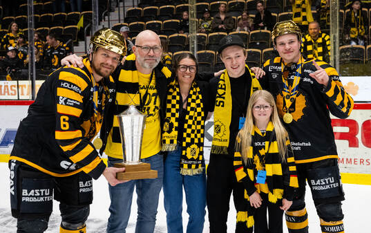 Skellefteås Måns Forsfjäll och Zeb Forsfjäll med