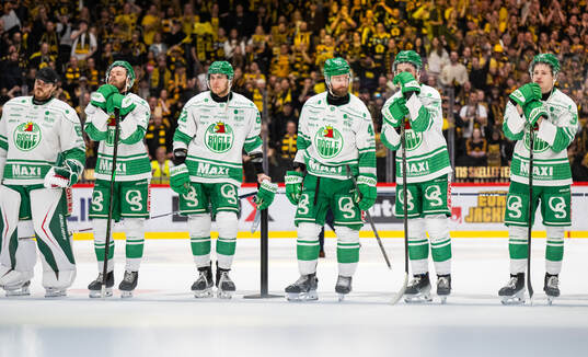 Rögles Lubos Horky, Calvin De Haan och Felix Nilsson deppar