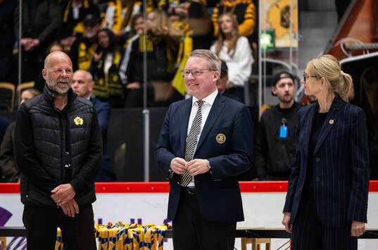Mikael Pettersson, ordförande Skellefteå, Anders Larsson,