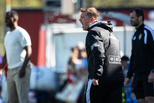 Häckens tränare Jens Gustafsson