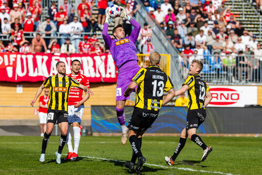 Häckens målvakt Andreas Linde