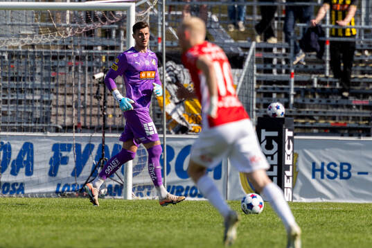 Häckens målvakt Andreas Linde