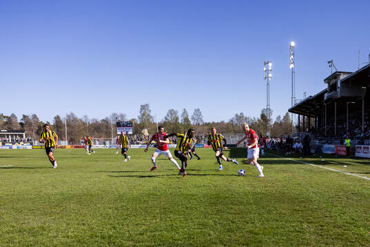 Häckens spelare och Degerfors spelare