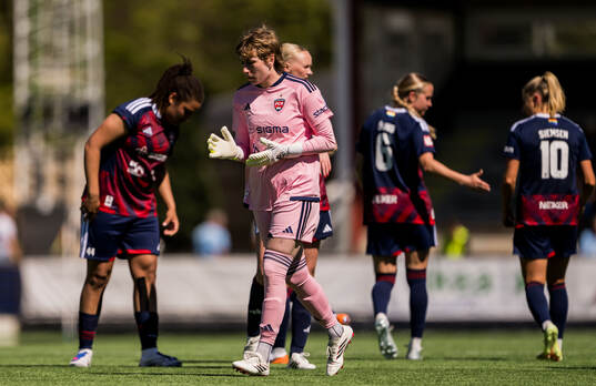 Rosengårds målvakt Moa Edrud