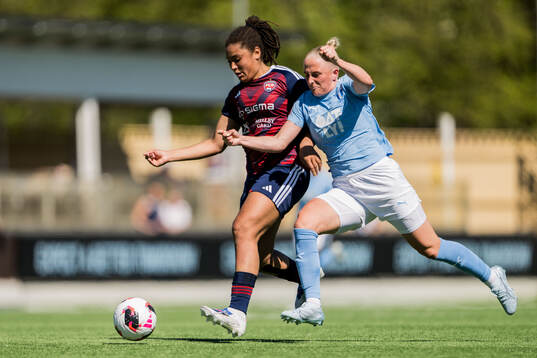 Rosengårds Jo-Anne Agbor Tataw Cronquist och Malmö FFs