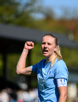 Malmö FFs Nellie Lilja jublar