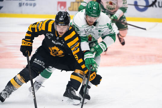 Skellefteås Victor Stjernborg och Rögles Karson Kuhlman