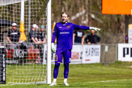 Nordic Uniteds målvakt William Eskelinen