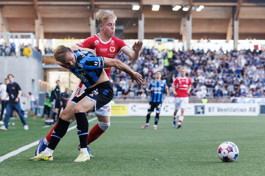 Sirius Oscar Krusnell och Kalmars Charlie Rosenqvist