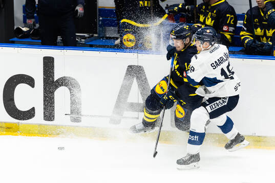 Robert Hägg of Sweden and Vili Saarijärvi of Finland