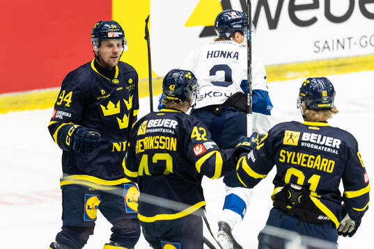 Joel Persson, Karl Henriksson and Marcus Sylvegård of