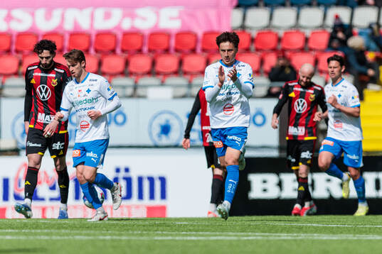 IFK Värnamos Kai Meriluoto jublar