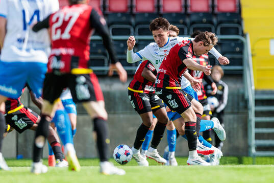 under fotbollsmatchen i Superettan mellan Östersund och