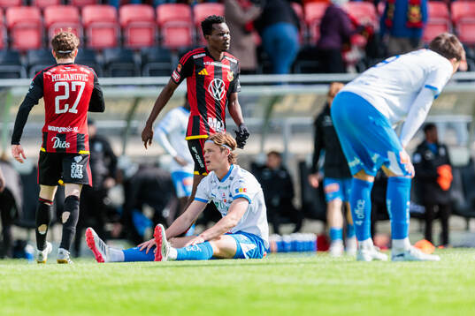 IFK Värnamos Hugo Andersson deppar
