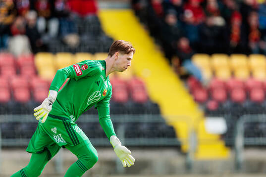 Östersunds målvakt Melker Uppenberg
