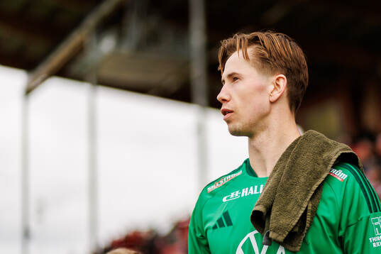 Östersunds målvakt Melker Uppenberg