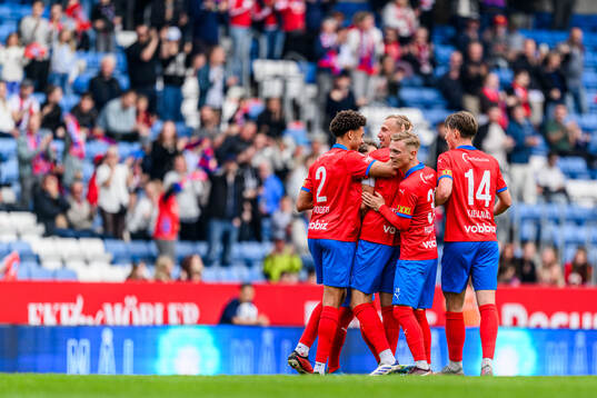 Helsingborgs Jakob Voelkerling Persson jublar