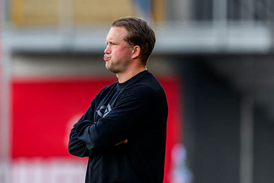 Brages huvudtränare Anders Bååth