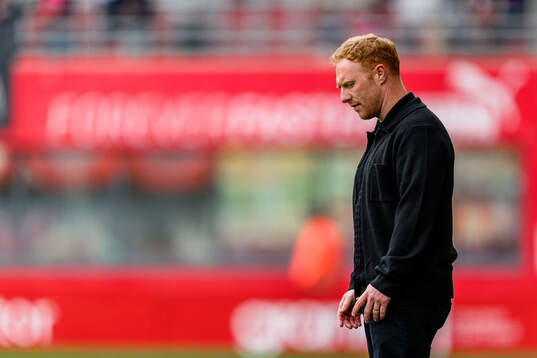 Helsingborgs manager Stevie Grieve