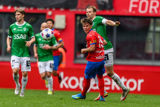 Helsingborgs Lucas Landgren Persson och Brages Alexander