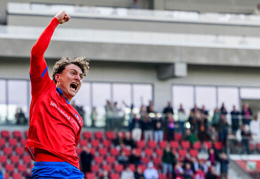 Helsingborgs Casper Ljung Hofvendahl jublar