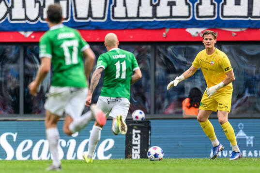 Helsingborgs målvakt Johan Brattberg