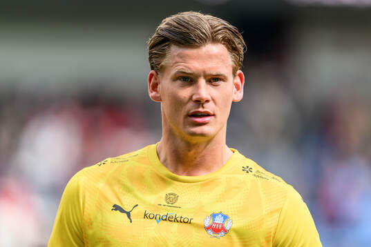 Helsingborgs målvakt Johan Brattberg