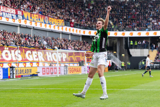 GAIS Max Andersson jublar