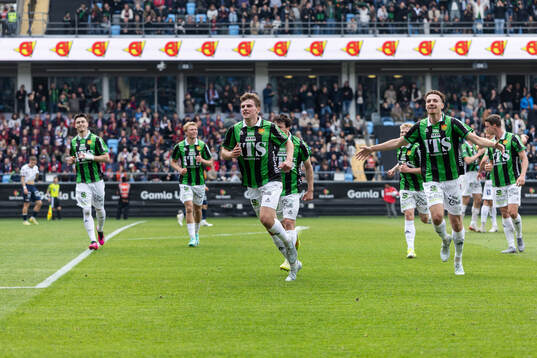 GAIS Max Andersson jublar